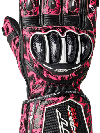 Gants RST TracTech Evo 4 – Dazzle Pink/noir