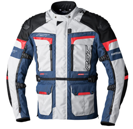 Veste RST Pro Series Adventure-X CE femme textile - argent/bleu/rouge