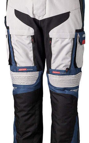 Pantalon RST Pro Series Adventure-X CE textile – argent/bleu/rouge