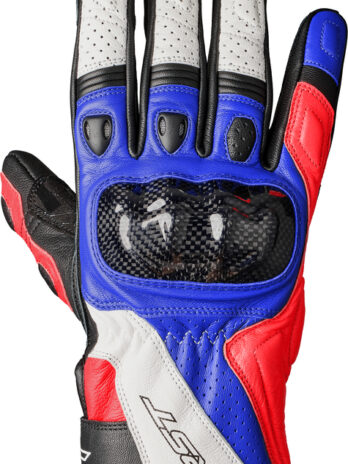 Gants RST Stunt 3 CE – rouge/blanc/bleu