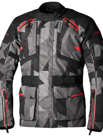 Veste RST Endurance CE textile – camo/gris/rouge