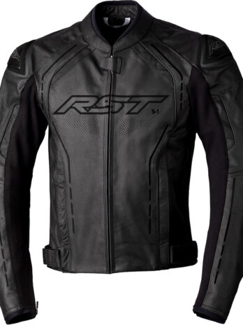 Veste RST S1 cuir homme – noir