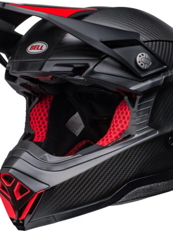 Casque BELL Moto-10 Spherical – Satin/Gloss Black/Red