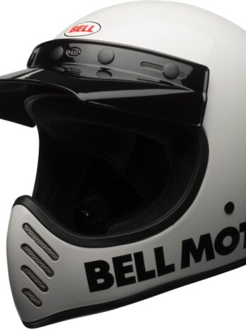 Casque BELL Moto-3 Classic – Blanc brillant