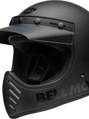 Casque BELL Moto-3 Classic – Blackout Mat/Brillant