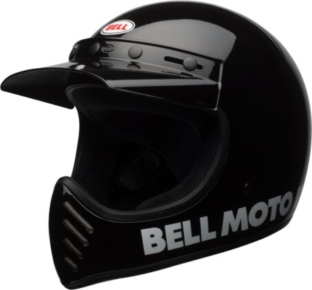 Casque BELL Moto-3 Classic - Noir brillant