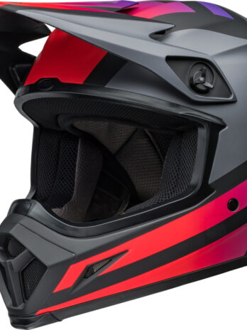 Casque BELL MX-9 Mips – Alter Ego Gloss Matte Black/Red