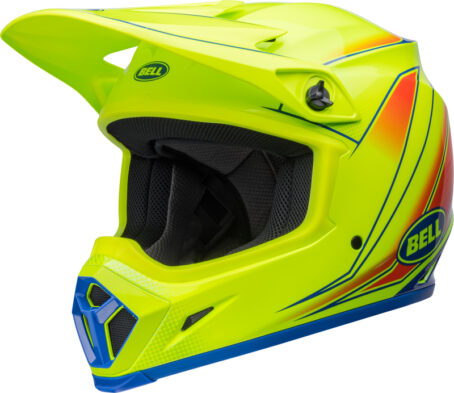 Casque BELL MX-9 Mips - Zone Gloss Retina Sear