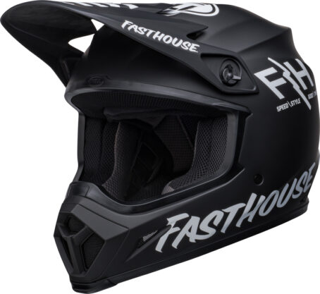 Casque BELL MX-9 Mips - Fasthouse Prospect Matte Black/White