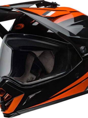 Casque BELL MX-9 Adventure MIPS – Alpine Gloss Black/Orange