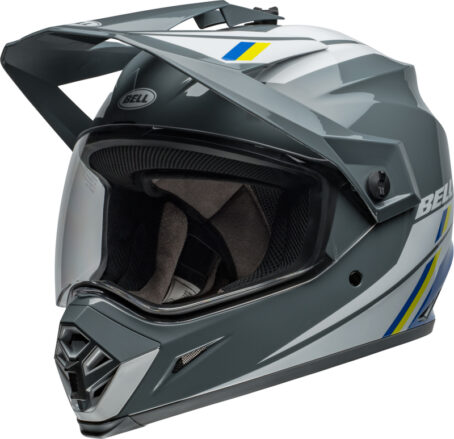 Casque BELL MX-9 Adventure MIPS - Alpine Gloss Charcoal/Silver