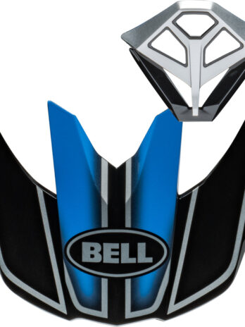 Kit visière et ventilation de bouche BELL Moto-10 Spherical – Webb Marmont Gloss North Carolina Blue