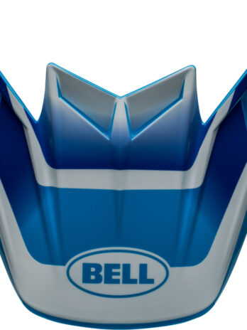 Visière BELL Moto-9S Flex – Rail Gloss Blue/White