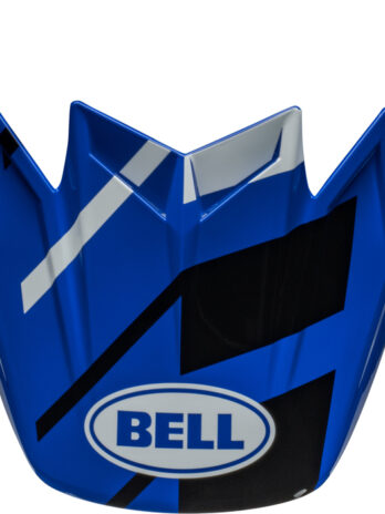 Visière BELL Moto-9S Flex – Banshee Gloss Blue/White