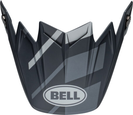 Visière BELL Moto-9S Flex - Banshee Satin Black/Silver