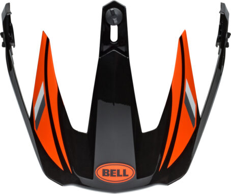 Visière BELL MX-9 Adventure Mips - Alpine Gloss Black/Orange