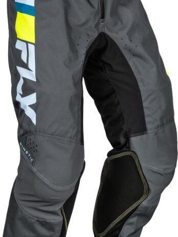 Pantalon FLY RACING Kinetic Prix – Ice Grey/anthracite/jaune fluo