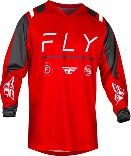 Maillot FLY RACING F-16 - rouge/anthracite/blanc