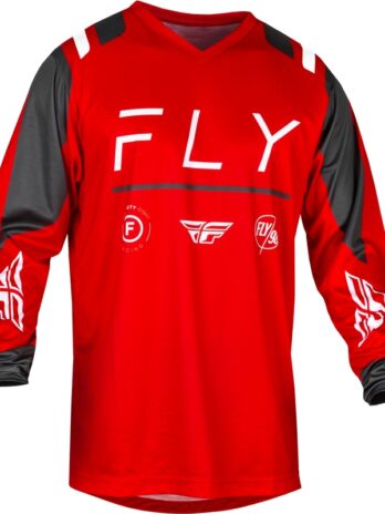 Maillot FLY RACING F-16 – rouge/anthracite/blanc