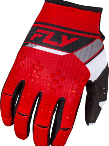 Gants FLY RACING Kinetic Prix – rouge/gris/blanc