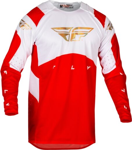 Maillot FLY RACING Evolution DST Podium - rouge/blanc/rouge Iridium