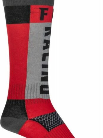 Chaussettes FLY RACING MX épaisses – rouge