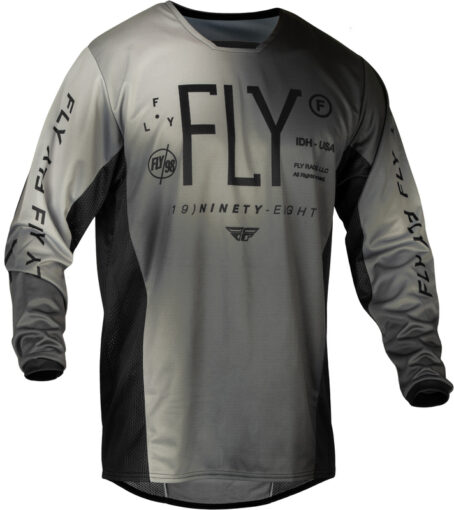 Maillot enfant FLY RACING Kinetic Prodigy - noir/gris clair