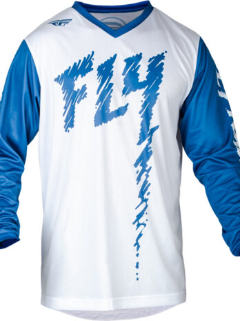 Maillot enfant FLY RACING F-16 – True Blue/blanc