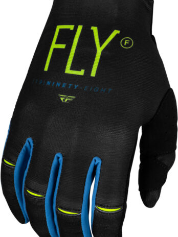 Gants enfant FLY RACING Youth Kinetic Prodigy – anthracite/vert fluo/True Blue