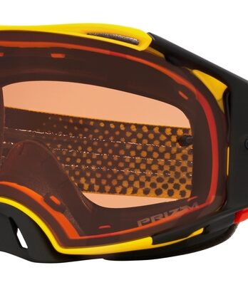 Masque OAKLEY Airbrake MX – Moto Yellow B1B écran Prizm MX Bronze