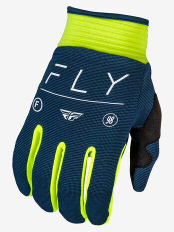 Gants enfant FLY RACING F-16 – Navy/jaune fluo/blanc