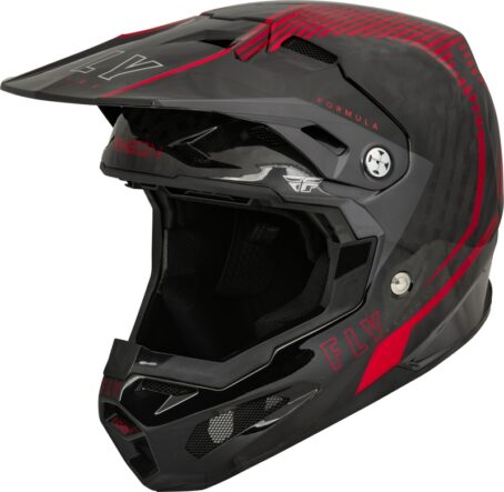 Casque FLY RACING Formula Carbon Tracer - Red/Black