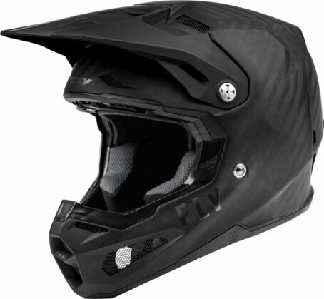 Casque enfant FLY RACING Formula Carbon Tracer - Matte Black Carbon