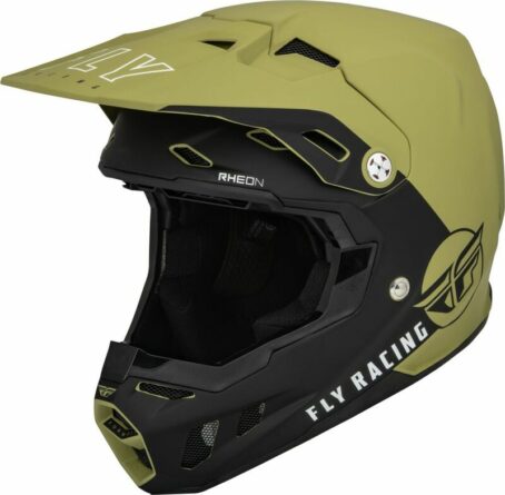 Casque FLY RACING Formula CC Centrum Vert Olive Mat/Noir S