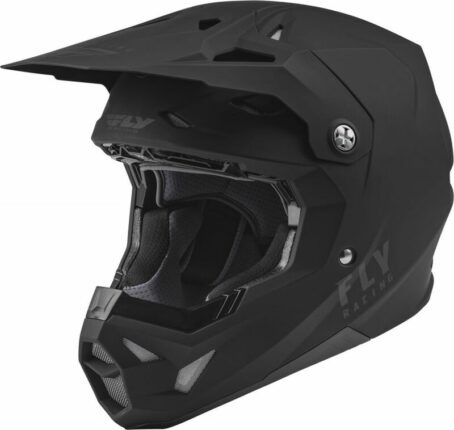 Casque FLY RACING Formula CP Solid Noir Mat S