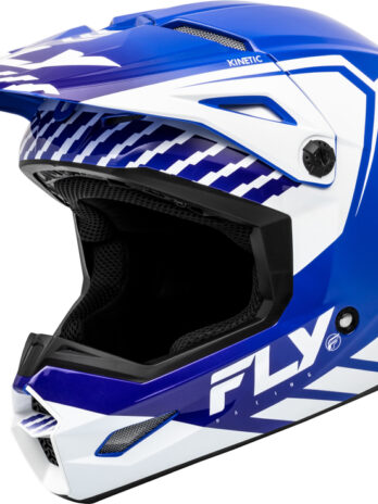 Casque FLY RACING Kinetic Menace – bleu/blanc