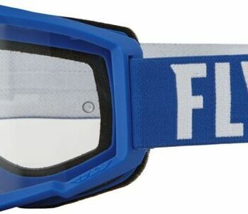 Masque FLY RACING Focus Bleu/Blanc