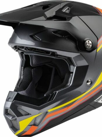 Casque FLY RACING Formula CP S.E. Speeder Noir/Jaune/Rouge XL