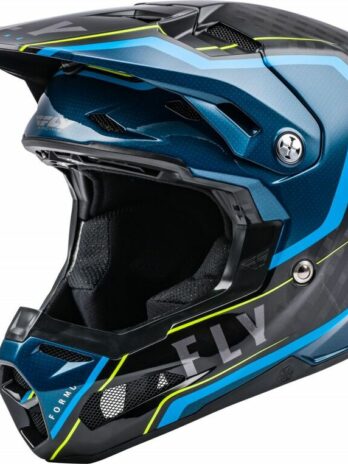 Casque FLY RACING Formula Carbon Axon Noir/Bleu XL