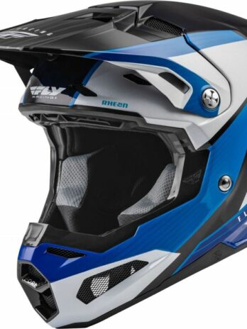 Casque FLY RACING Formula Carbon Prime Bleu/Blanc/Bleu Carbon XS