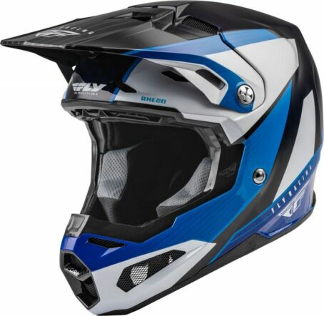 Casque FLY RACING Formula Carbon Prime Bleu/Blanc/Bleu Carbon XS