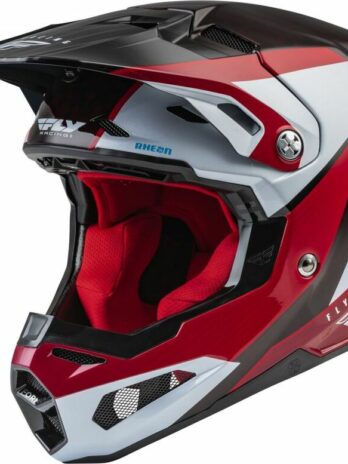 Casque FLY RACING Formula Carbon Prime Rouge/Blanc/Rouge Carbon XL