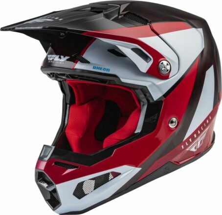 Casque FLY RACING Formula Carbon Prime Rouge/Blanc/Rouge Carbon XL