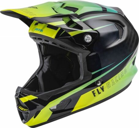 Casque FLY RACING Werx-R Teal/Jaune/Noir XS