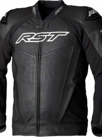 Veste cuir RST TracTech Evo 5 CE homme – noir/noir/noir