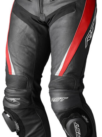 Pantalon cuir RST TracTech Evo 5 CE – rouge/noir/blanc