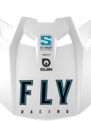 Visière FLY RACING Formula S Carbon Solid – blanc