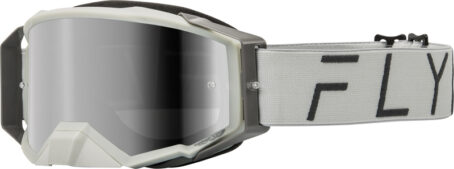 Masque FLY RACING Zone Pro Grey - écran gris/fumé