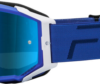 Masque FLY RACING Zone Pro Blue – écran Sky Blue