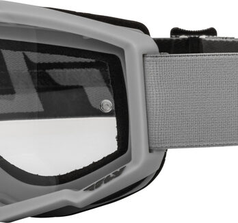 Masque FLY RACING Focus argent/anthracite- écran clair